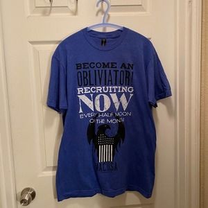 Loot Crate Heather Blue Harry Potter & Fantastic Beasts Obliviator - Unisex L